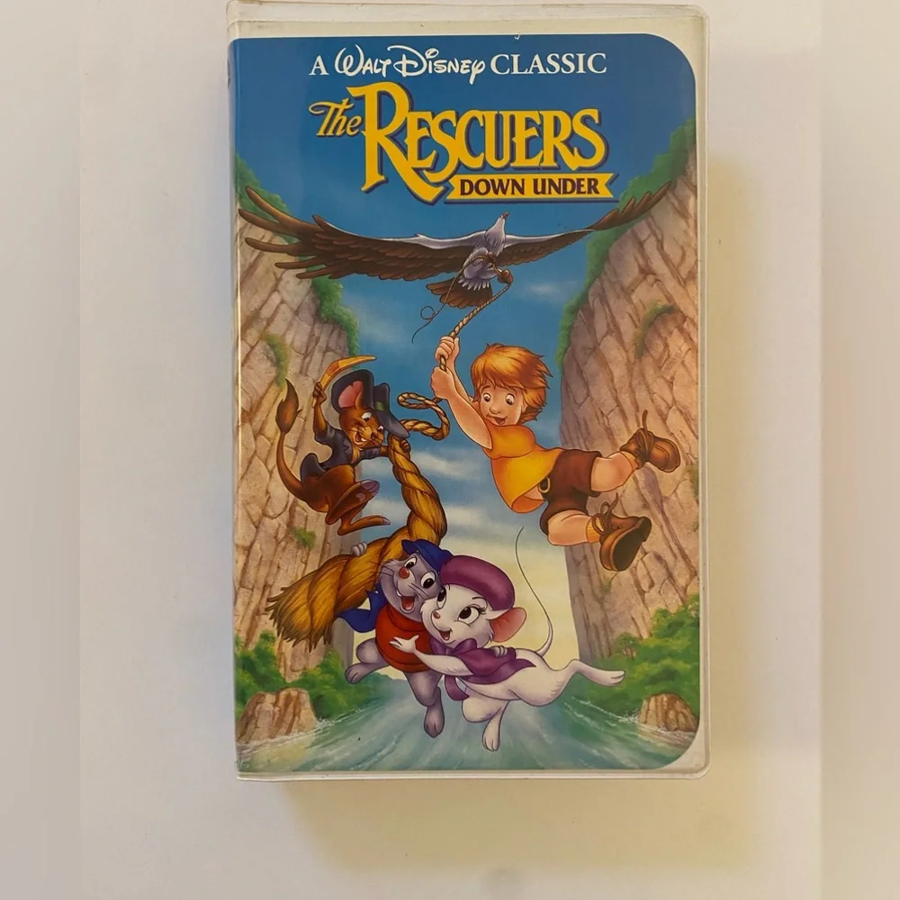 The Rescuers VHS Disney Vintage
